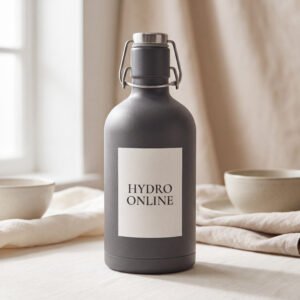 Steel Growler 64oz - Charcoal
