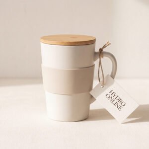 Ceramic Travel Mug 12oz - Oat