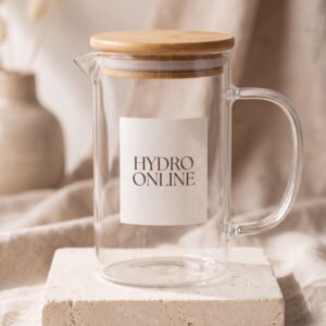 Borosilicate Pitcher with Lid