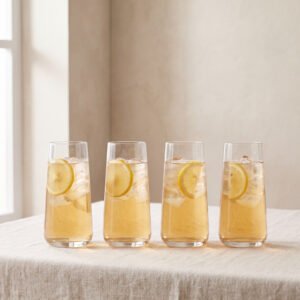 Tall Iced Tea Glasses - Set of 4