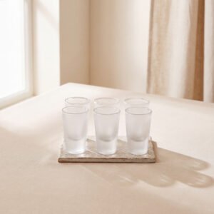 Frosted Cordial Glasses - Set of 6